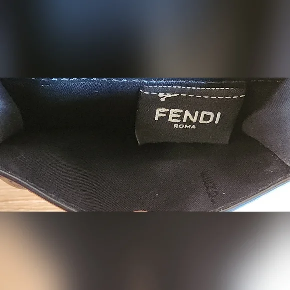NWOT Fendi X Joshua Vides Micro Trifold Wallet - Picture 14 of 16
